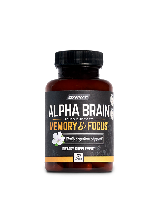 Alpha Brain by Onnit – 30 & 90 Capsules